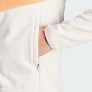ADIDAS TERREX Athletic fleece jacket in Orange