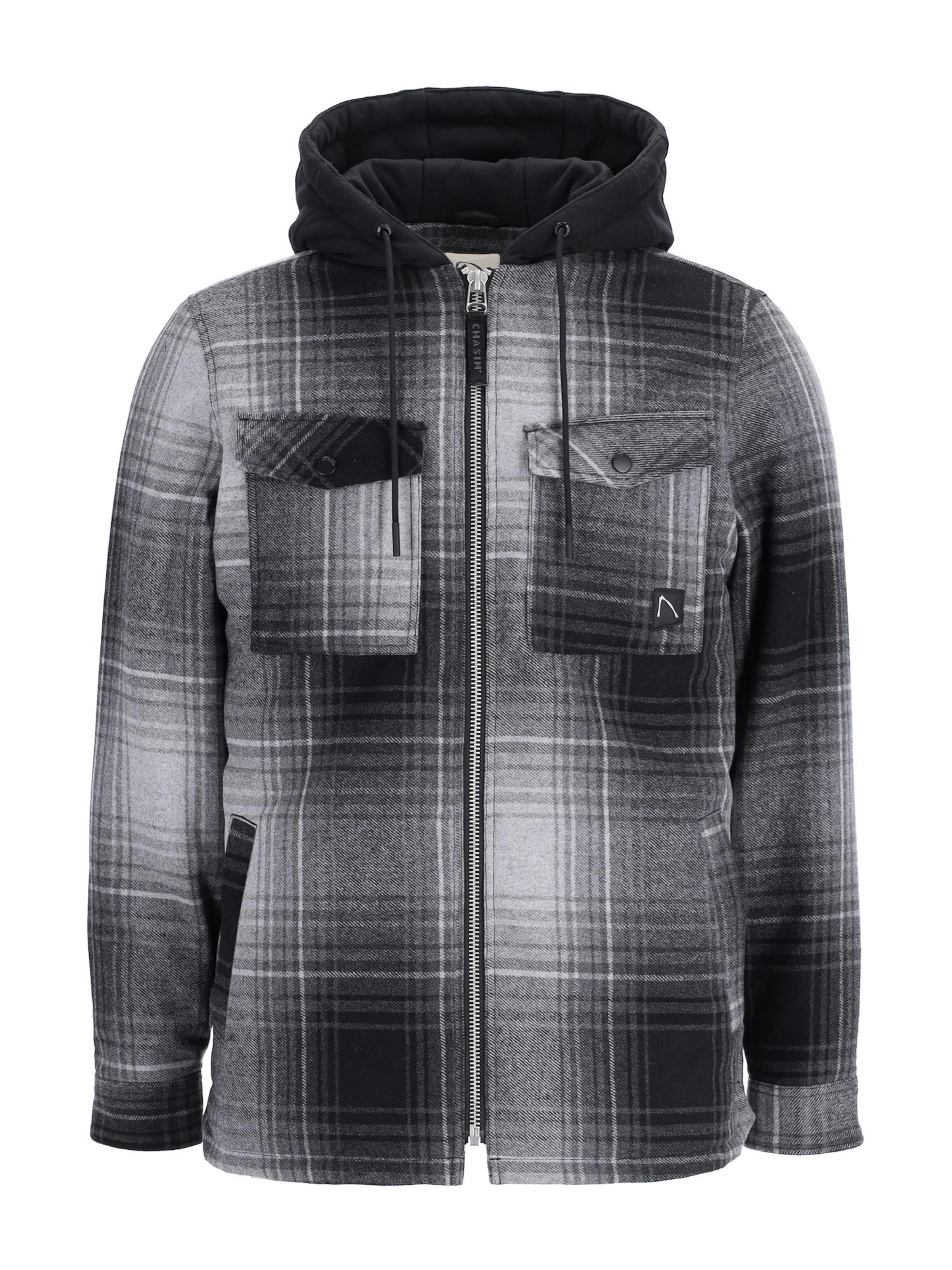 CHASIN' Jacke 'Stark Surge' in Schwarz: Vorderseite