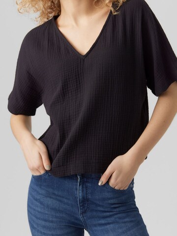 Camicia da donna 'Natali' di VERO MODA in nero