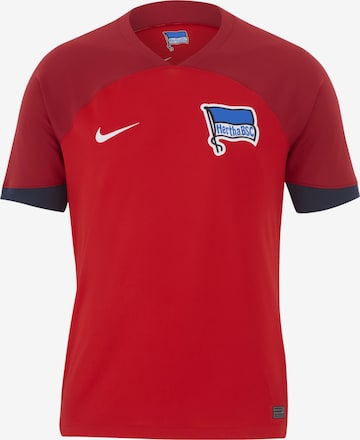 NIKE Funktionsshirt 'Hertha BSC 23/24' in Rot: predná strana