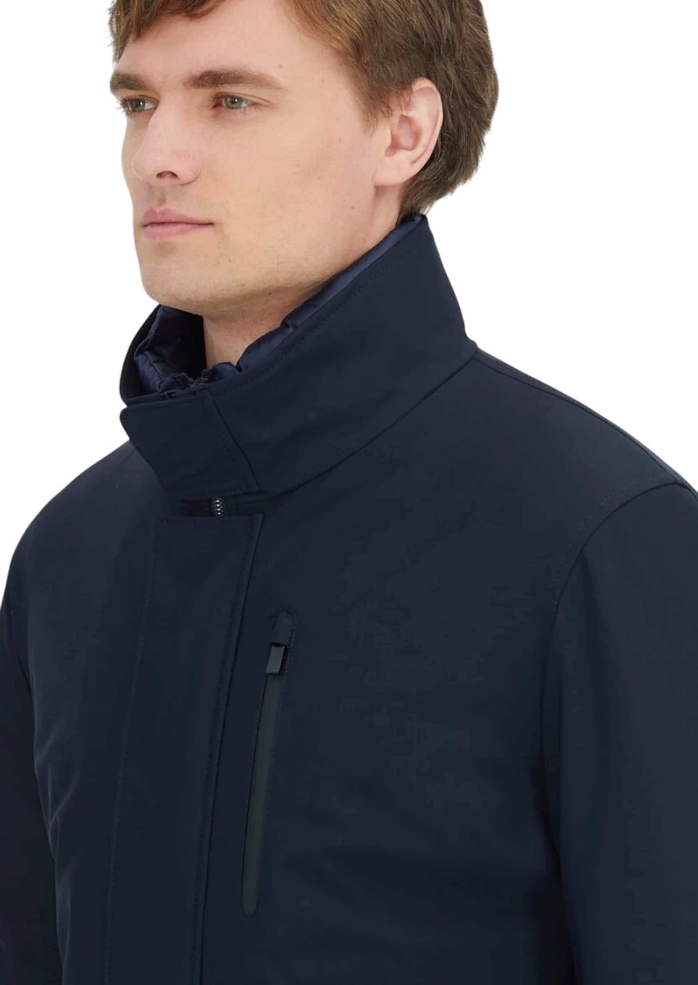 Ramsey Mantel in Blau