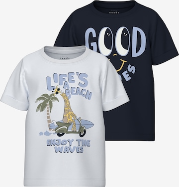 NAME IT Tričko 'VUX' - Modrá: predná strana