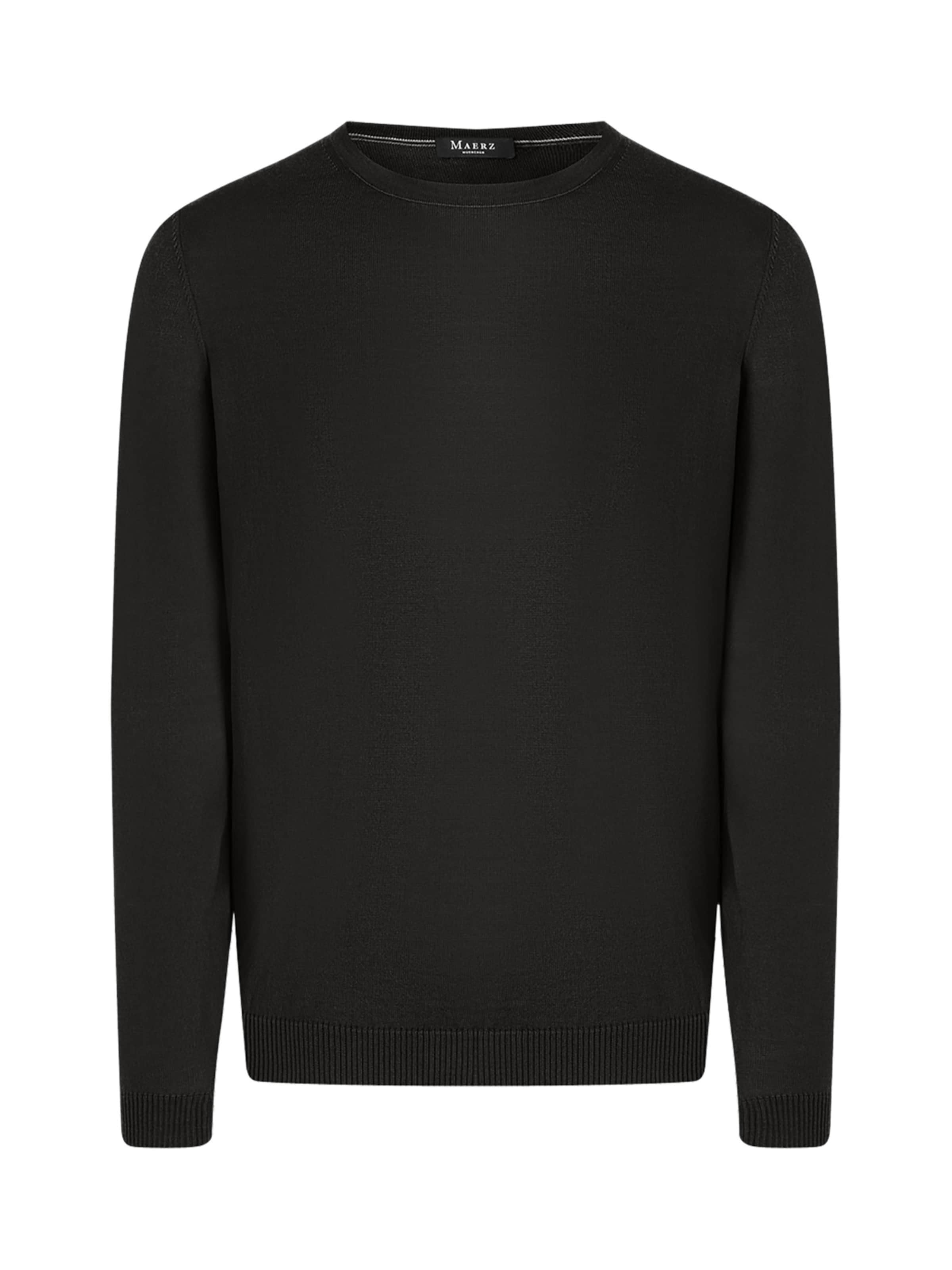 MAERZ Muenchen Pullover in Schwarz: Vorderseite