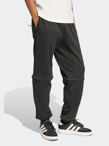 ADIDAS SPORTSWEAR Tapered Urheiluhousut värissä musta: etupuoli