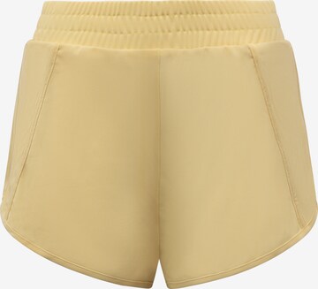 Born Living Yoga Slimfit Sportshorts 'Padma 2.0' in Gelb: predná strana