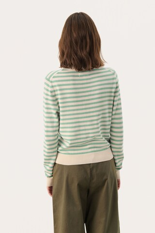 Cardigan 'Tanisha' Part Two en vert