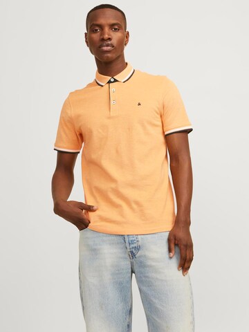 Tricou 'JJEPaulos' de la JACK & JONES pe portocaliu: față