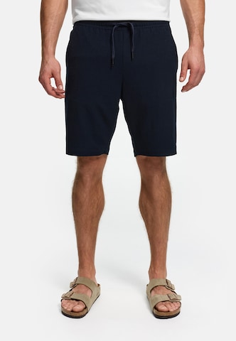 Kronstadt Regular Chino in Blauw: voorkant