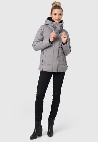 NAVAHOO Winter Jacket 'Sag ja XIV' in Grey