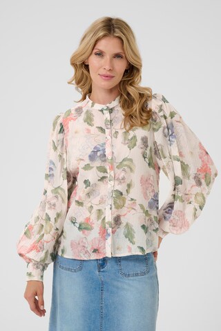 Cream Bluse 'Hailey' in Pink: Vorderseite