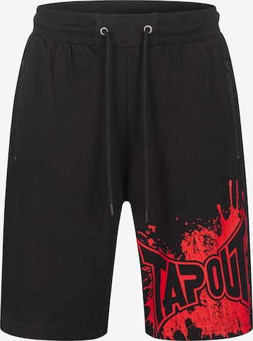 juoda Tapout Laisvas Kelnės 'Blashed': priekis