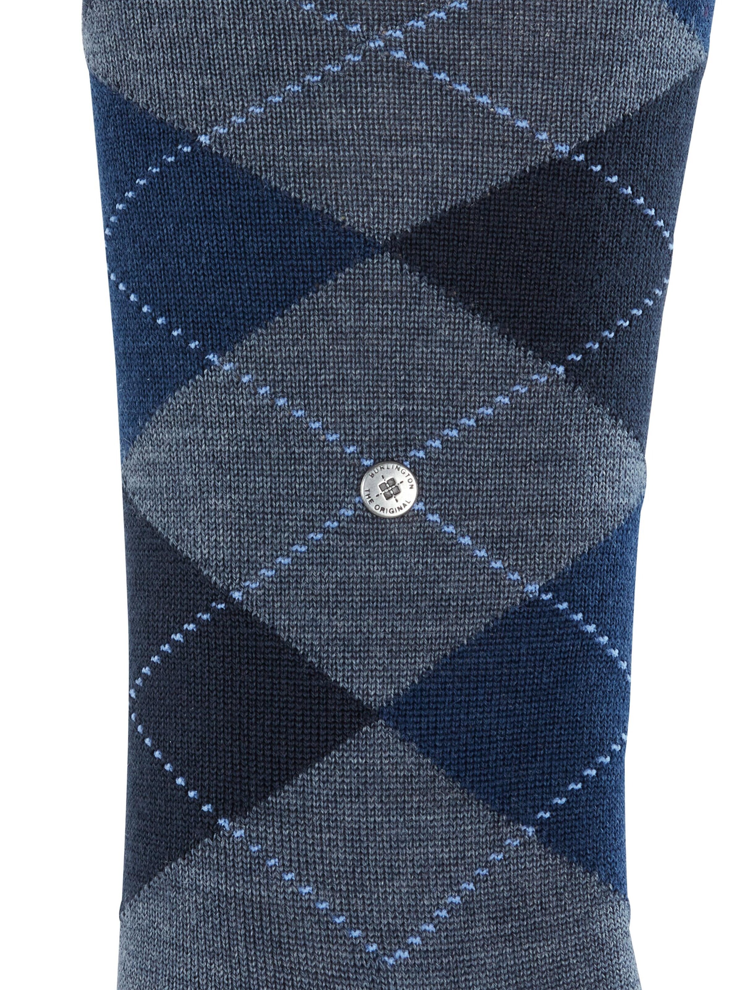 BURLINGTON Overknee Strümpfe 'Marylebone'‌‌‌‌‌‌‌‌‌‌ in Blau