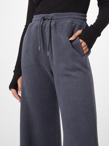 G-Star RAW Wide leg Trousers 'Shearling' in Blue