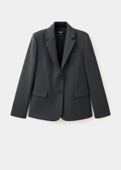 MANGO Blazer 'BERGEN' en 32 en marrón oscuro, Vista del producto