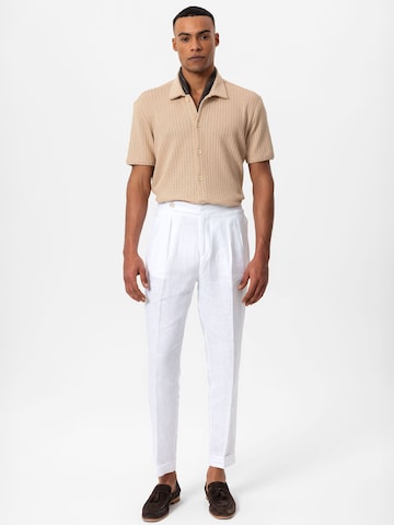 Antioch Regular fit Button Up Shirt in Beige