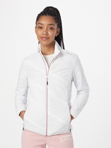 Veste outdoor CMP en blanc : devant