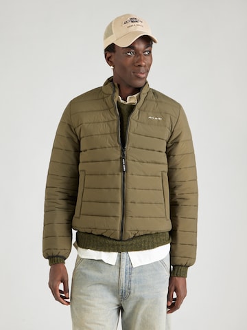 Veste mi-saison Pepe Jeans en vert : devant