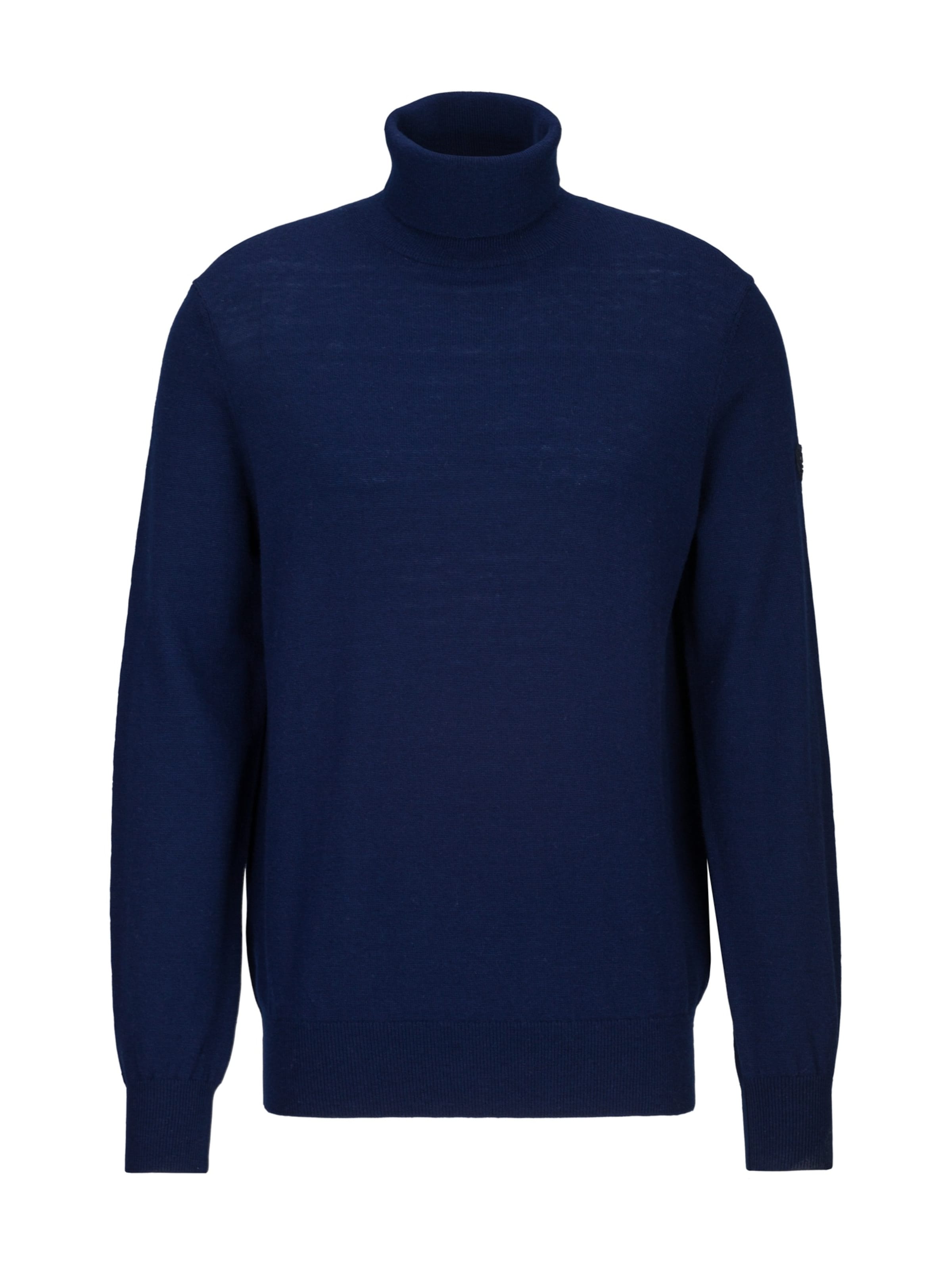 19V69 ITALIA Pullover ' Tyler ' in Blau: Vorderseite