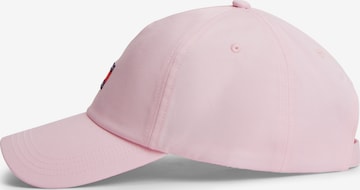 Tommy Jeans Cap 'HERITAGE' in Pink: front