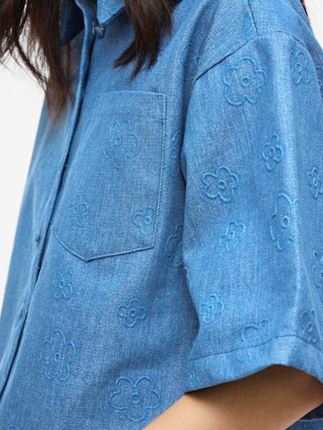 VILA Blouse 'VILuna' in Blauw