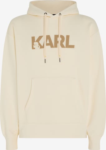 Karl Lagerfeld Sweatshirt i beige: framsida