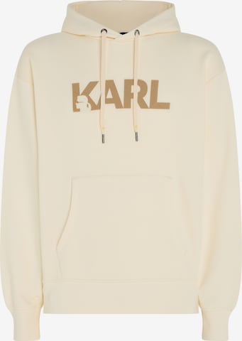 Felpa di Karl Lagerfeld in beige: frontale