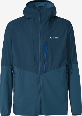 VAUDE Outdoorjas 'Tekoa' in Blauw: voorkant