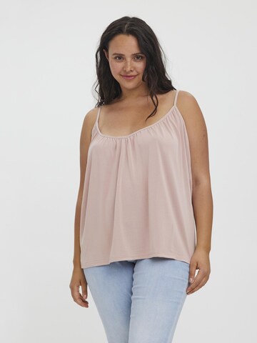 Vero Moda Curve Top 'FILLI' in Roze: voorkant