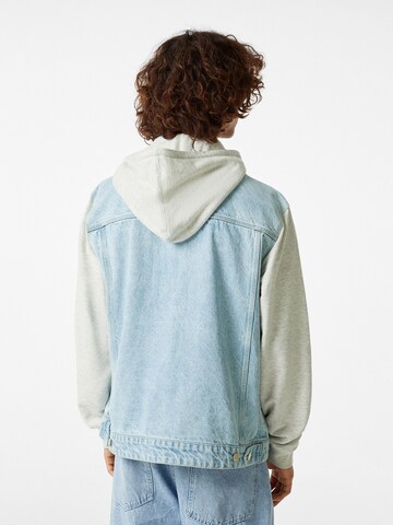 Bershka Between-season jacket in Blue