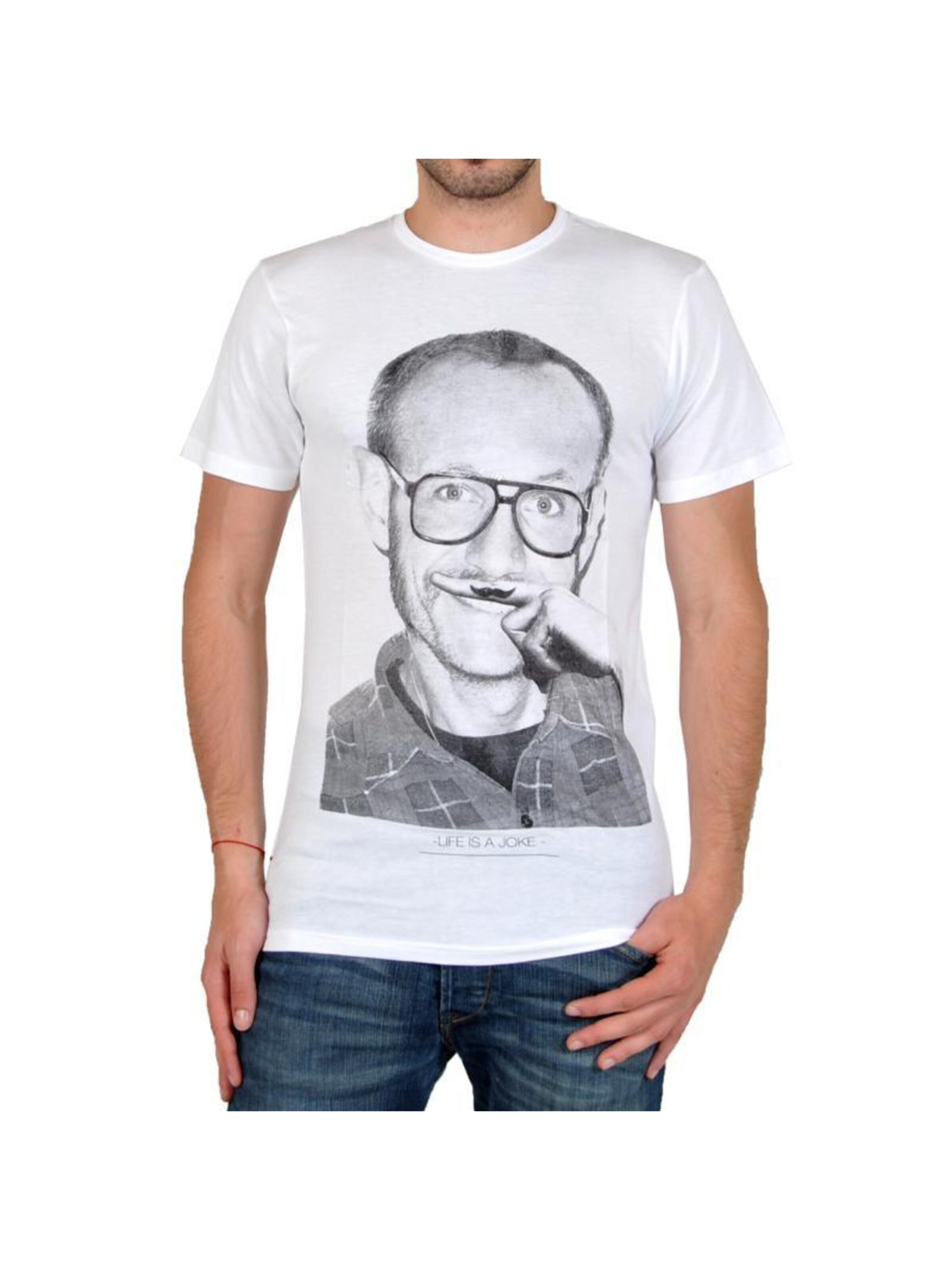 Maglietta di ELEVEN PARIS in bianco: frontale