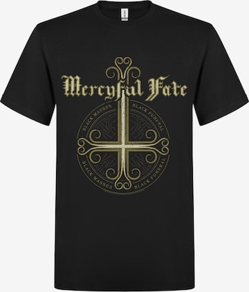 T-Shirt 'Mercyful Fate Cross T-Shirt' Rockshirts en noir : devant