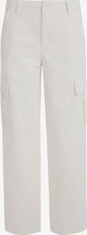 GUESS Cargo Pants in White: front