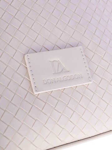 Don Algodon - Bolso de hombro 'Bolso de hombro para mujer Lipari de piel sintética con botón magnético' en blanco