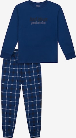 SCHIESSER Pyjama in Blau: Vorderseite