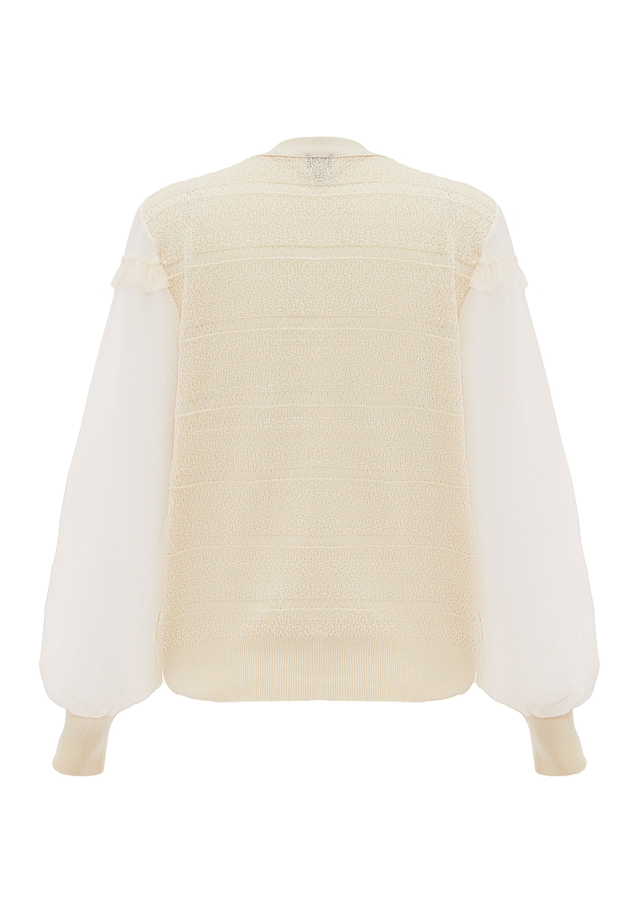 carato Вязаная кофта в Белый