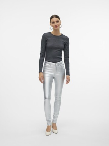 VERO MODA Shirt 'CHLOE' in Grijs