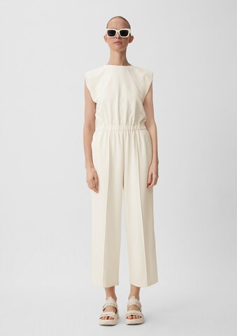 comma casual identity Jumpsuit in Beige: predná strana