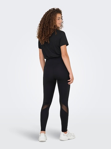 Skinny Pantalon de sport 'ONPRya-3-Posh' ONLY PLAY en noir