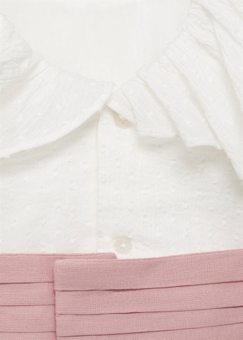 MANGO KIDS Dress 'Emma' in White
