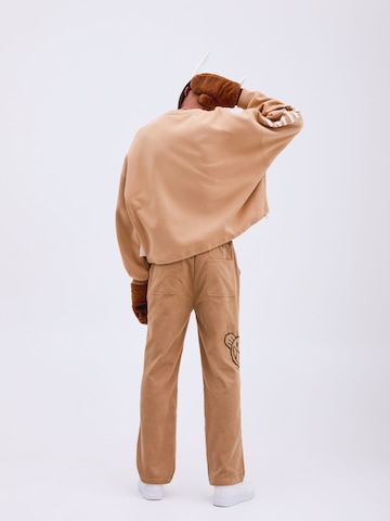 Bootcut Pantaloni 'Lias' di Smiles in beige