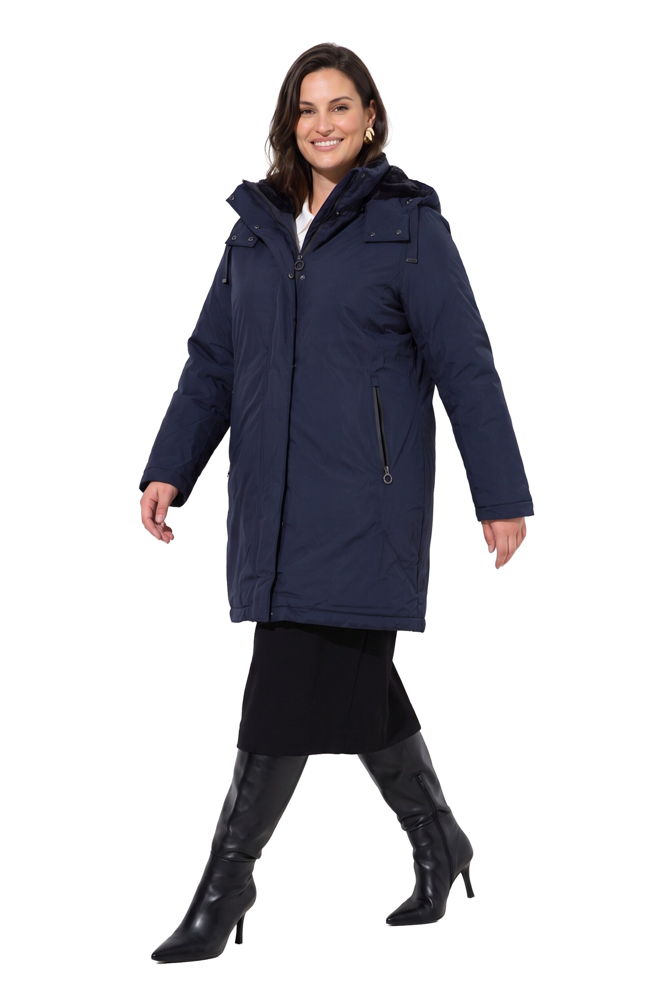 Ulla Popken Jacke in Blau