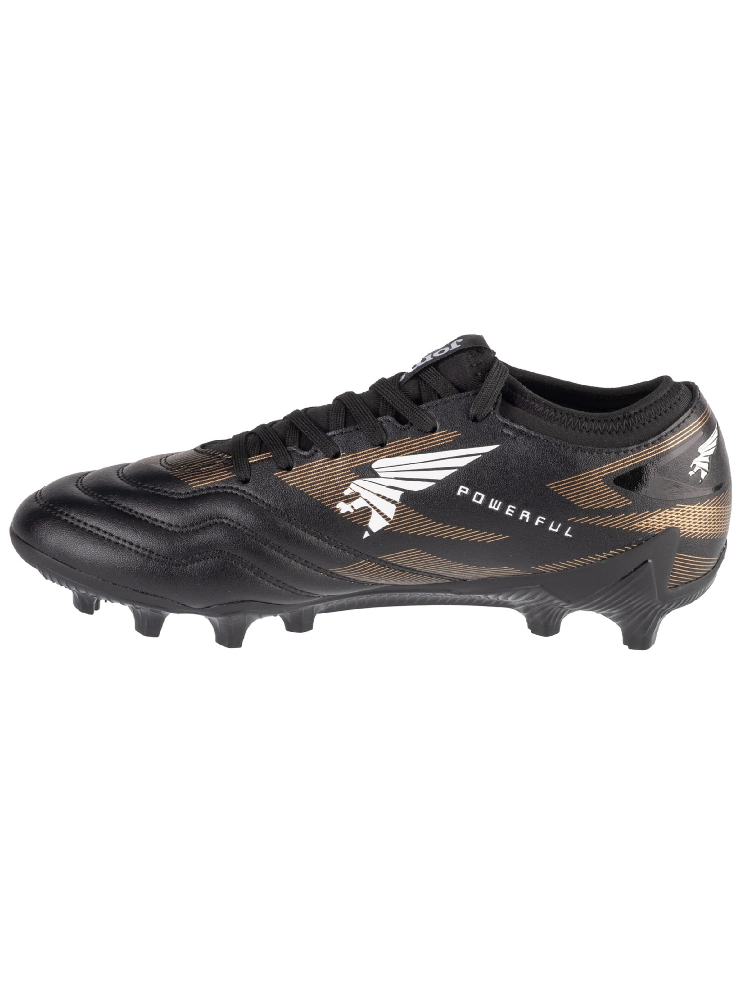JOMA Soccer shoe 'Joma Powerful 24 FG POWW' in Black: front