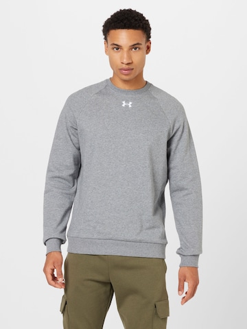 UNDER ARMOUR - Camiseta deportiva 'Rival' en gris: frente