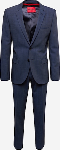 HUGO Red Regular Suit 'Arti Hesten' in Blue: front