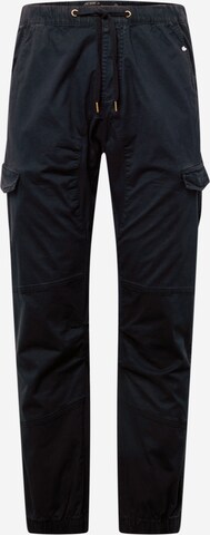 Pantalon cargo 'Levy' INDICODE JEANS en noir : devant