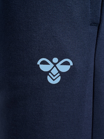 Effilé Pantalon de sport 'Tukas' Hummel en bleu