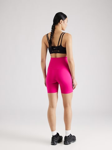 NIKE Skinny Sportbroek 'ONE' in Roze