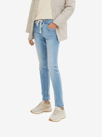 TOM TAILOR Skinny Jeans in Blauw: voorkant