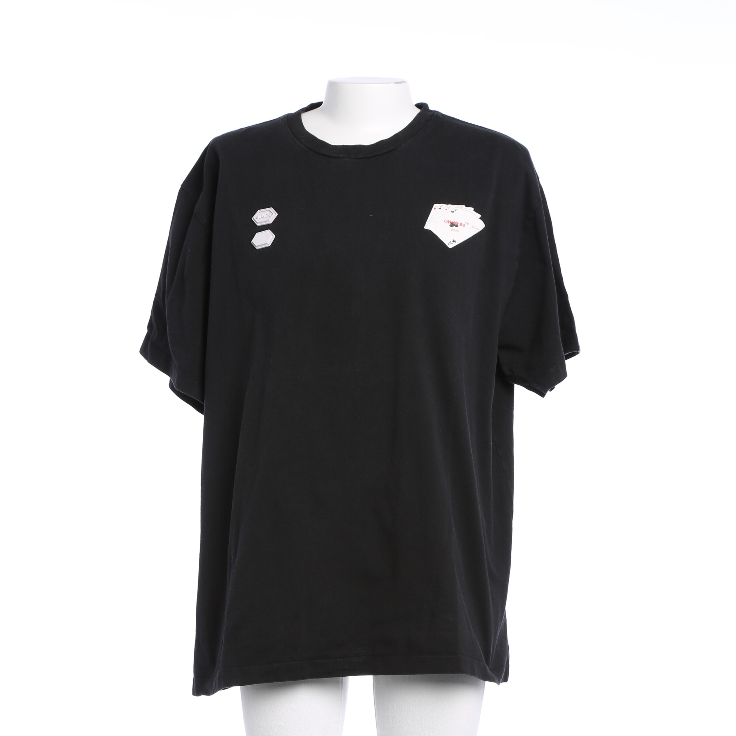 Off-White Shirt in L in Black: front