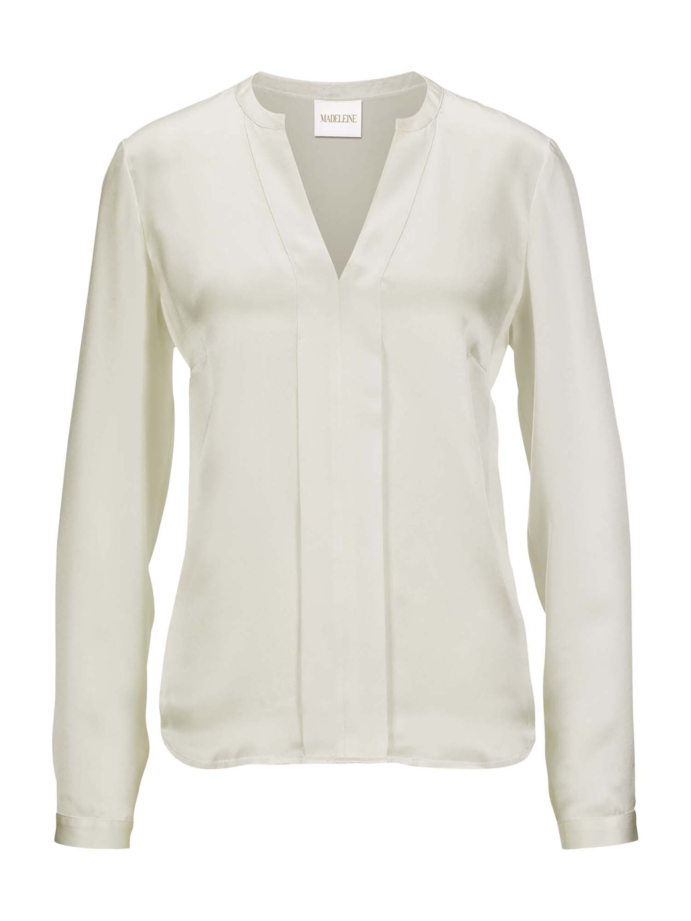 MADELEINE Blouse in Wit: voorkant